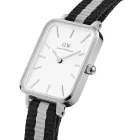 Daniel Wellington DW00100676 női óra karóra Nako Yabuki x DW: Quadro Charcoal 26mm 3ATM  karóra