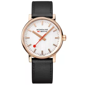   Mondaine MSE.40112.LB férfi óra karóra Unisex férfi női EVO2 40mm 3ATM karóra
