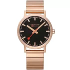 Mondaine A660.30360.16SBR klasszikus fekete és rózsaszín 40mm 3ATM karóra