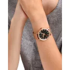 Mondaine A660.30360.16SBR klasszikus fekete és rózsaszín 40mm 3ATM karóra