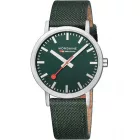 Mondaine A660.30360.60SBF férfi óra karóra klasszikus SBB recyc.  40mm 3ATM karóra
