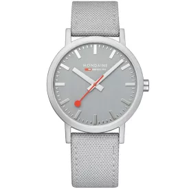  Mondaine A660.30360.80SBH klasszikus szürke és ezüst 40mm 3ATM karóra