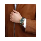 Mondaine A660.30360.60SBS klasszikus zöld és arany 40mm 3ATM karóra
