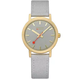   Mondaine A660.30314.80SBU női óra karóra klasszikus szürke és arany 36mm 3ATM karóra