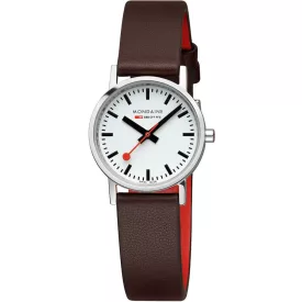   Mondaine A658.30323.11SBGV női óra karóra klasszikus SBB vegan 30mm 3ATM karóra