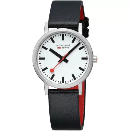 Mondaine A660.30314.16SBBV klasszikus SBB vegan 36mm 3ATM karóra