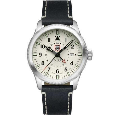 Luminox XA.9527 férfi óra karóra P-38 Air Pilot GMT 42mm 100M