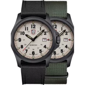   Luminox XL.1971.szett férfi óra karóra Atacama Field Carbonox szett + 2. szíj 43mm 10ATM karóra