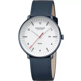   Mondaine MLE.41910.LQV férfi óra karóra Doppio Solar 41mm 5ATM  karóra