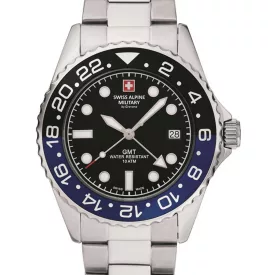 Swiss Alpine Military 7052.1132 GMT diver 42mm 10ATM karóra
