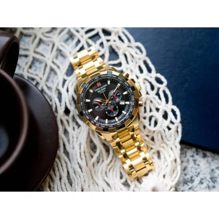 Swiss Alpine Military 7043.9117 chrono 46mm 10ATM karóra