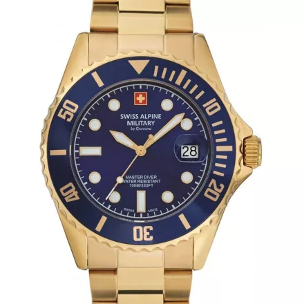Swiss Apline Military 7053.1115 diver 42mm 10ATM karóra