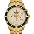 Swiss Alpine Military 7022.9111 Kronográf Óra 42mm 10ATM karóra