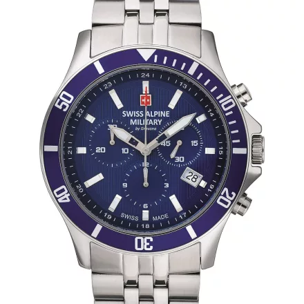 Swiss Alpine Military 7022.9135 Kronográf Óra 42mm 10ATM karóra