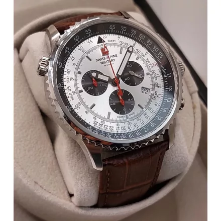 Swiss Alpine Military 7078.9532 chrono férfi's 45mm 10ATM karóra