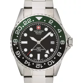   Swiss Alpine Military 7052.1138 férfi's óra karóra GMT 42mm 10ATM karóra