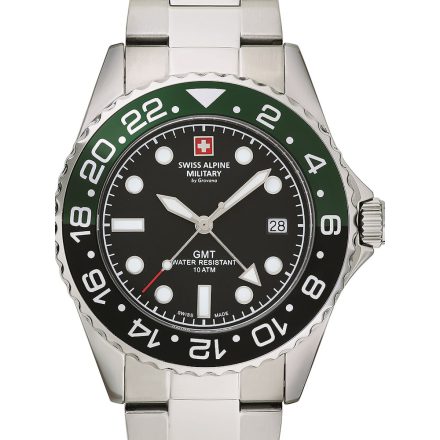 Swiss Alpine Military 7052.1138 férfi's óra karóra GMT 42mm 10ATM