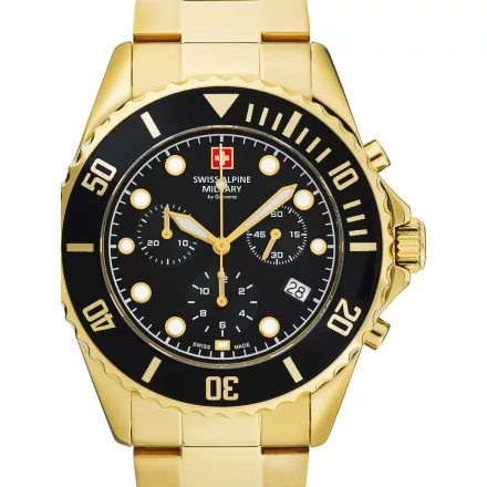 Swiss Alpine Military 7053.9117 Kronográf Óra férfi óra karóra 42mm 10ATM karóra