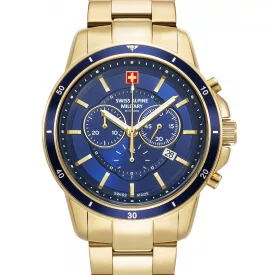   Swiss Alpine Military 7089.9115 Kronográf Óra férfi óra karóra 44mm 10ATM karóra
