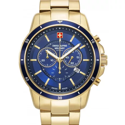 Swiss Alpine Military 7089.9115 Kronográf Óra férfi óra karóra 44mm 10ATM karóra