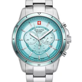   Swiss Alpine Military 7089.9131 Kronográf Óra férfi óra karóra 44mm 10ATM karóra
