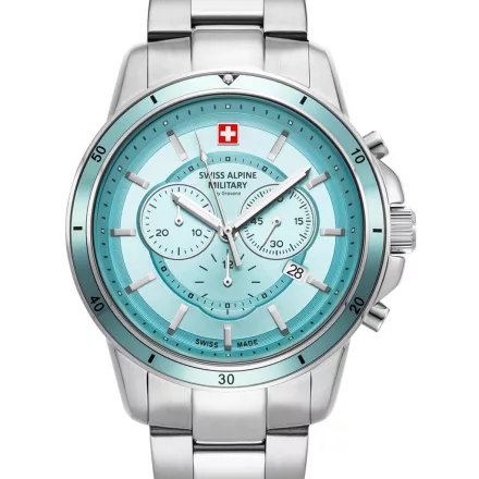 Swiss Alpine Military 7089.9131 Kronográf Óra férfi óra karóra 44mm 10ATM karóra