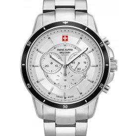   Swiss Alpine Military 7089.9132 Kronográf Óra férfi óra karóra 44mm 10ATM karóra