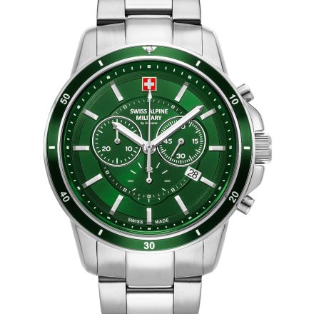 Swiss Alpine Military 7089.9134 Kronográf Óra férfi karóra 44mm 10ATM