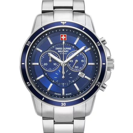 Swiss Alpine Military 7089.9135 Kronográf Óra férfi óra karóra 44mm 10ATM karóra