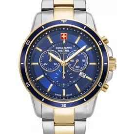   Swiss Alpine Military 7089.9145 Kronográf Óra férfi óra karóra 44mm 10ATM karóra