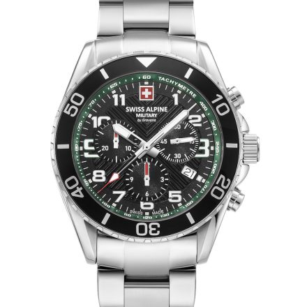 Swiss Alpine Military 7029.9134 Raptor férfi Kronográf Óra 42mm 10ATM karóra