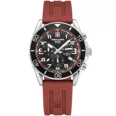 Swiss Alpine Military 7029.9836 férfi óra karóra Raptor Kronográf Óra 42mm 10ATM  karóra