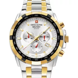   Swiss Alpine Military 7043.9142 Star Fighter Kronográf Óra férfi óra karóra 47mm 10ATM karóra