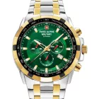 Swiss Alpine Military 7043.9144 Star Fighter Kronográf Óra férfi óra karóra 47mm 10ATM karóra