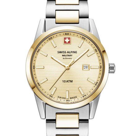 Swiss Alpine Military 7767.1141 női óra karóra Argos két tónusú arany 34mm 10ATM