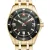 Swiss Alpine Military 7034.1117 férfi óra karóra Sierra arany fekete 42mm 10ATM karóra
