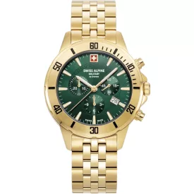   Swiss Alpine Military 7024.9114 férfi óra karóra Cruiser Kronográf Óra 44mm 10ATM  karóra