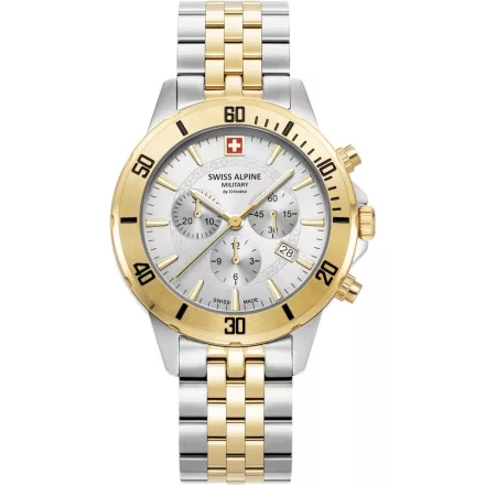 Swiss Alpine Military 7024.9142 férfi óra karóra Cruiser Kronográf Óra 44mm 10ATM  karóra