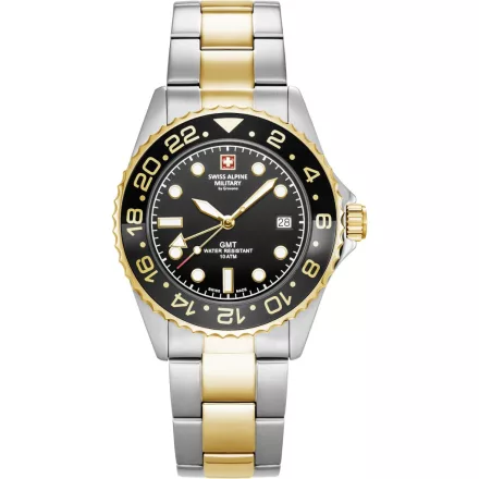 Swiss Alpine Military 7052.1142 férfi óra karóra Nautilus GMT 42mm 10ATM  karóra