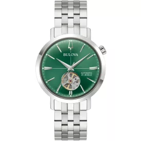   Bulova 96A319 férfi óra karóra Aerojet automata 38mm 3ATM karóra