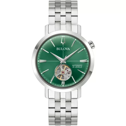 Bulova 96A319 férfi óra karóra Aerojet automata 38mm 3ATM karóra