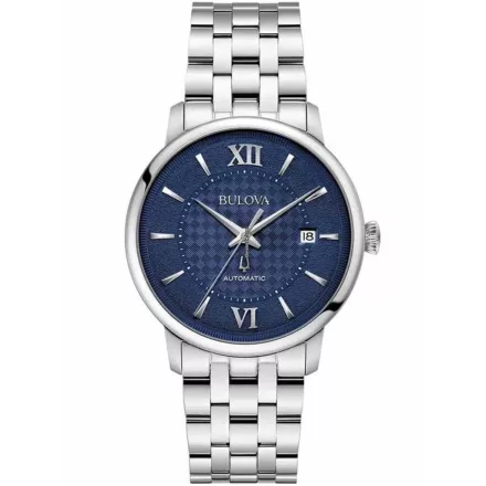 Bulova 96B447 férfi óra karóra Hudson automata 39mm 3ATM karóra