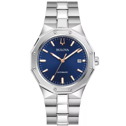 Bulova 96B463 férfi óra karóra klasszikus automata 40mm 10ATM  karóra