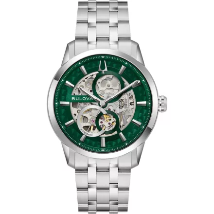 Bulova 96A329 férfi óra karóra klasszikus automata 40mm 3ATM  karóra