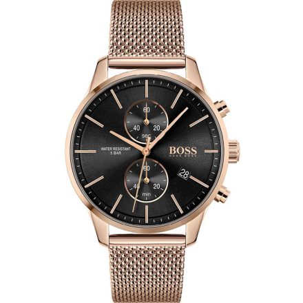 Hugo Boss 1513806 Associate Kronográf Óra 42mm 5 ATM karóra