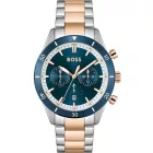 BOSS 1513937 Santiago Kronográf Óra 45mm 5ATM karóra