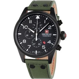   Swiss Military Hanowa SMWGC0000430 Thunderbolt Kronográf Óra férfi óra karóra 43mm 10ATM karóra
