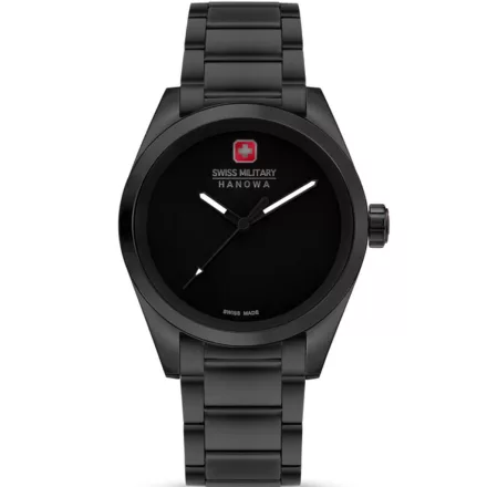 Swiss Military Hanowa SMWGG0003530 férfi óra karóra sötét Matter 42mm 10ATM  karóra
