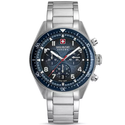 Swiss Military Hanowa SMWGI0003804 férfi óra karóra Greyhound Chrono 43mm 10ATM  karóra
