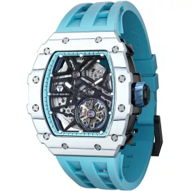   Tsar Bomba TB8209CF-06 férfi óra karóra Elemental szénszálas automata 44mm 5ATM  karóra